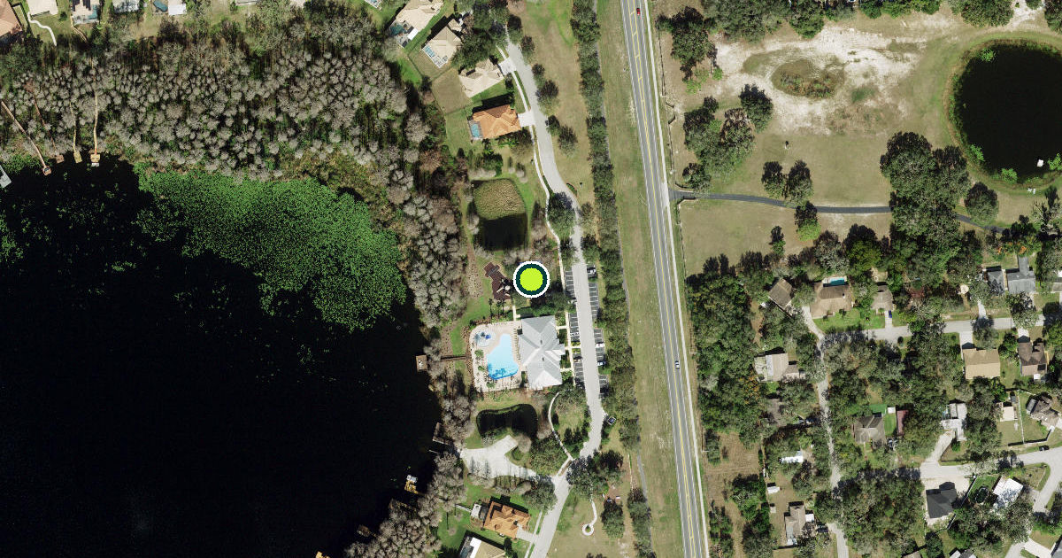 Satellite view of Pasco County Pickleball Courts