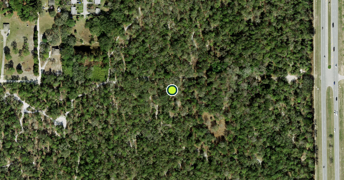 Satellite view of Pasco County Pickleball Courts