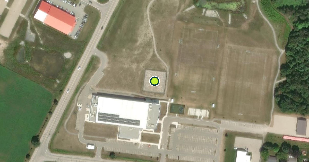 Satellite view of Paul & Jo Ann Straus & Family Multi Court