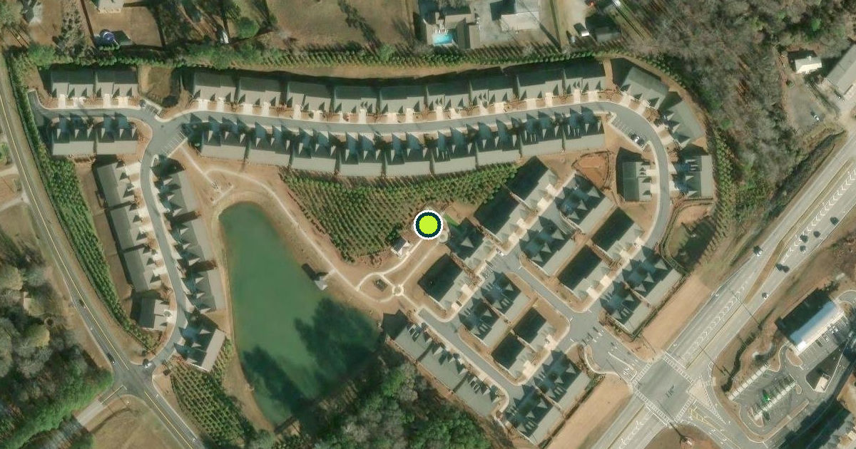 Satellite view of Paulding County Pickleball Courts
