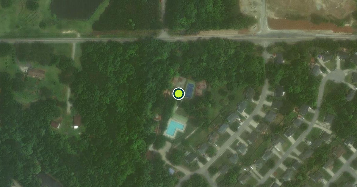 Satellite view of Paulding County Pickleball Courts