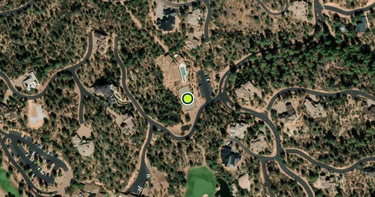 Satellite view of Payson Pickleball Courts