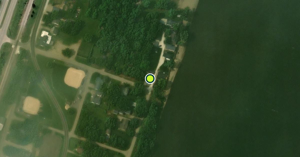 Satellite view of Peoria County Pickleball Courts