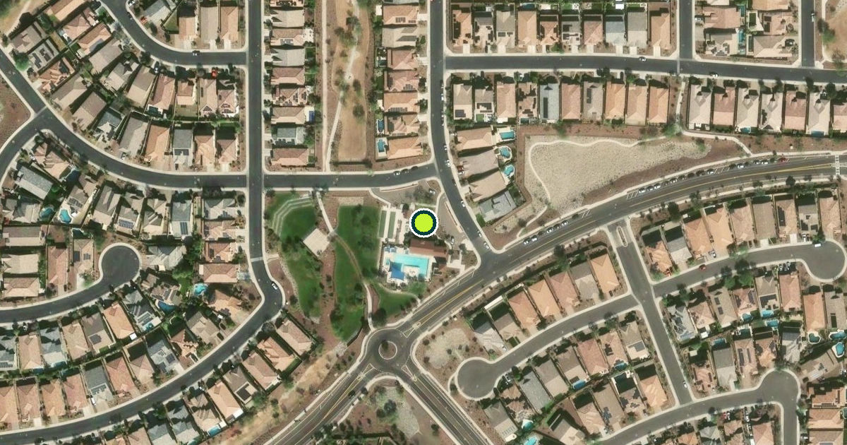 Satellite view of Peoria Pickleball Courts
