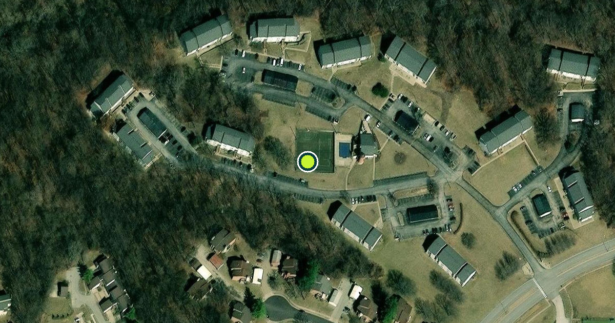 Satellite view of Peoria Pickleball Courts