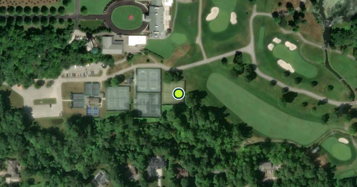 Satellite view of Pepper Pike Pickleball Courts