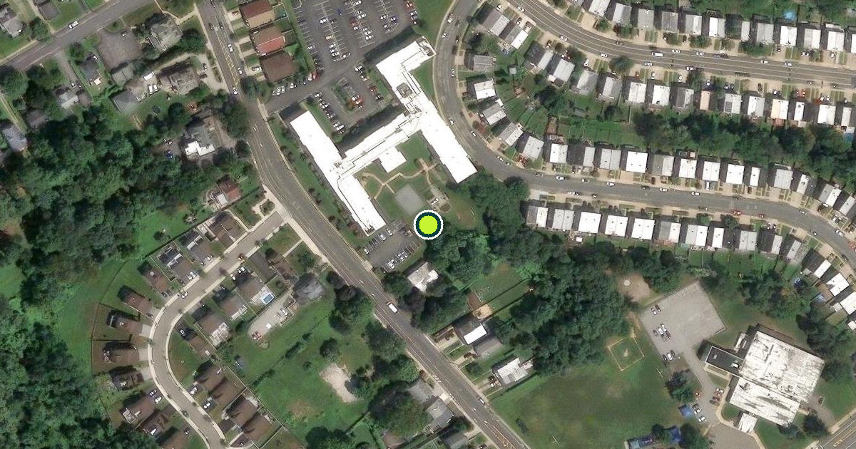 Satellite view of Philadelphia Pickleball Courts