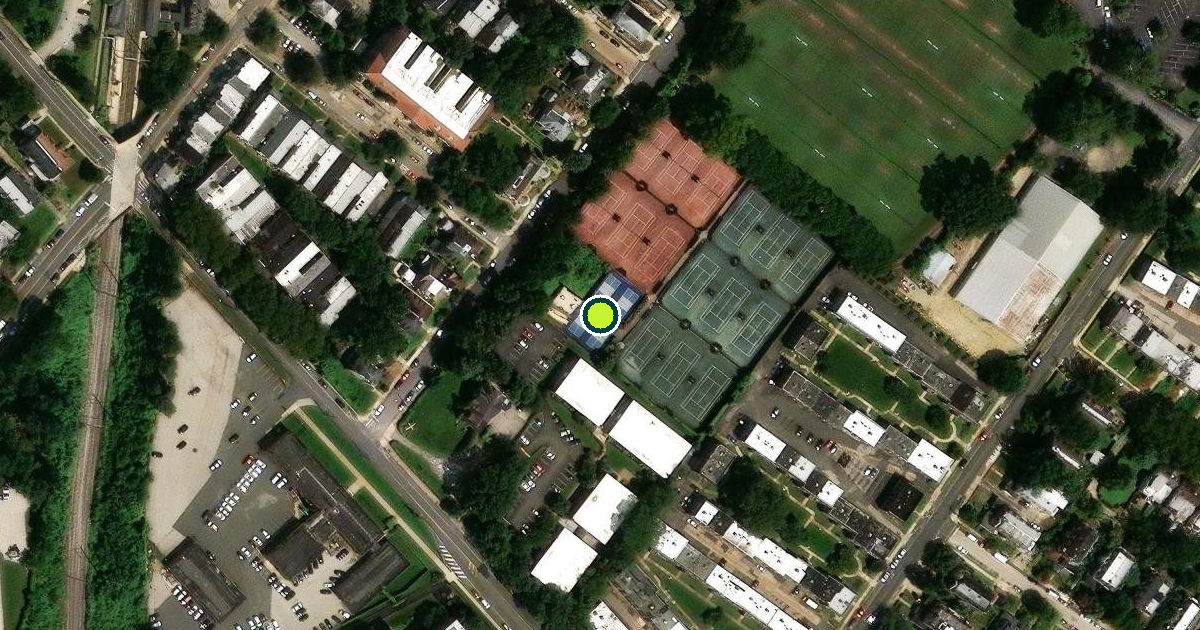 Satellite view of Philadelphia Pickleball Courts