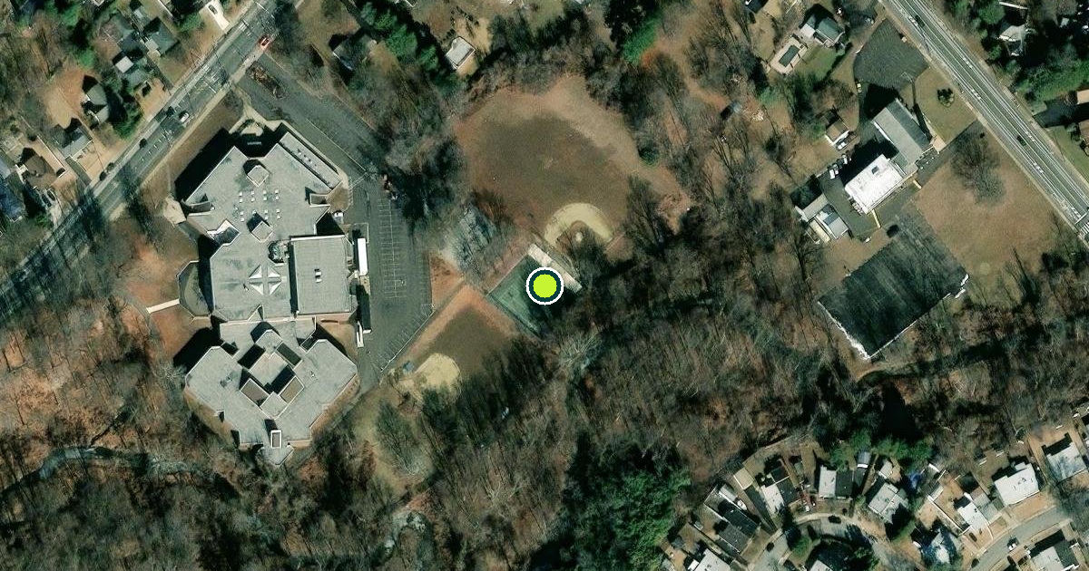 Satellite view of Philadelphia Pickleball Courts