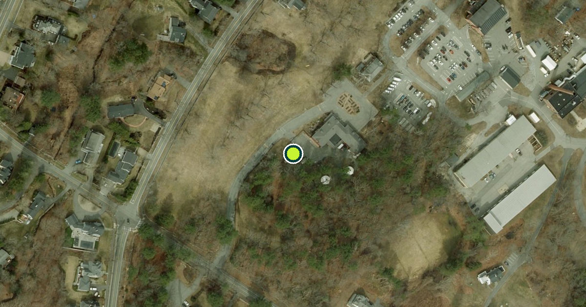 Satellite view of Phillips Academy Pickleball Courts