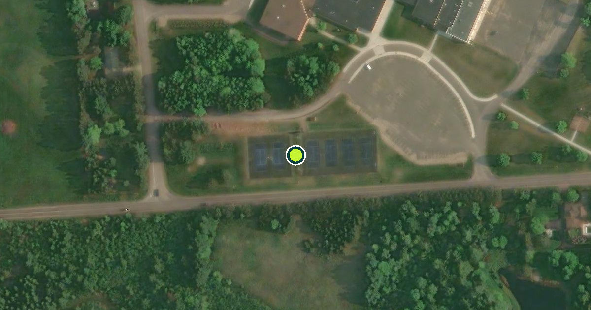 Satellite view of Phillips Pickleball Courts