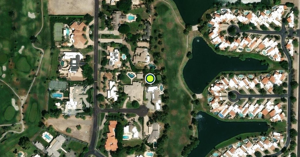 Satellite view of Phoenix Pickleball Courts