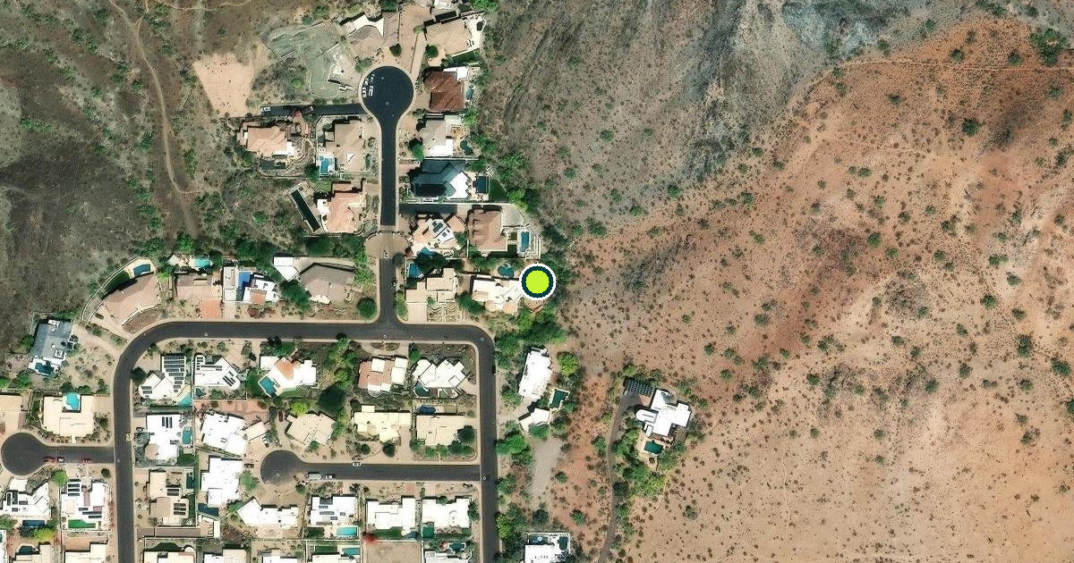 Satellite view of Phoenix Pickleball Courts
