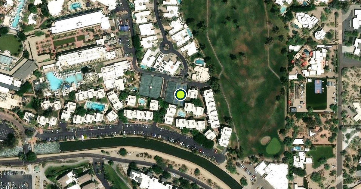 Satellite view of Phoenix Pickleball Courts