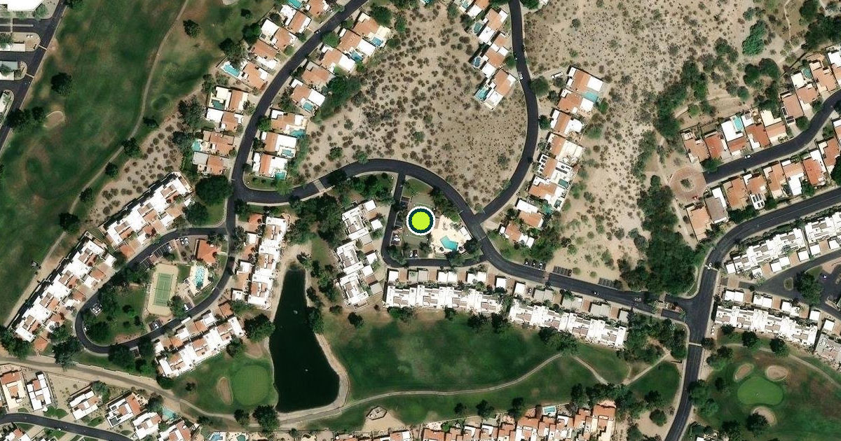 Satellite view of Phoenix Pickleball Courts