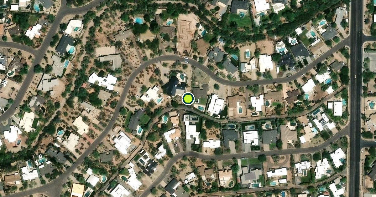 Satellite view of Phoenix Pickleball Courts