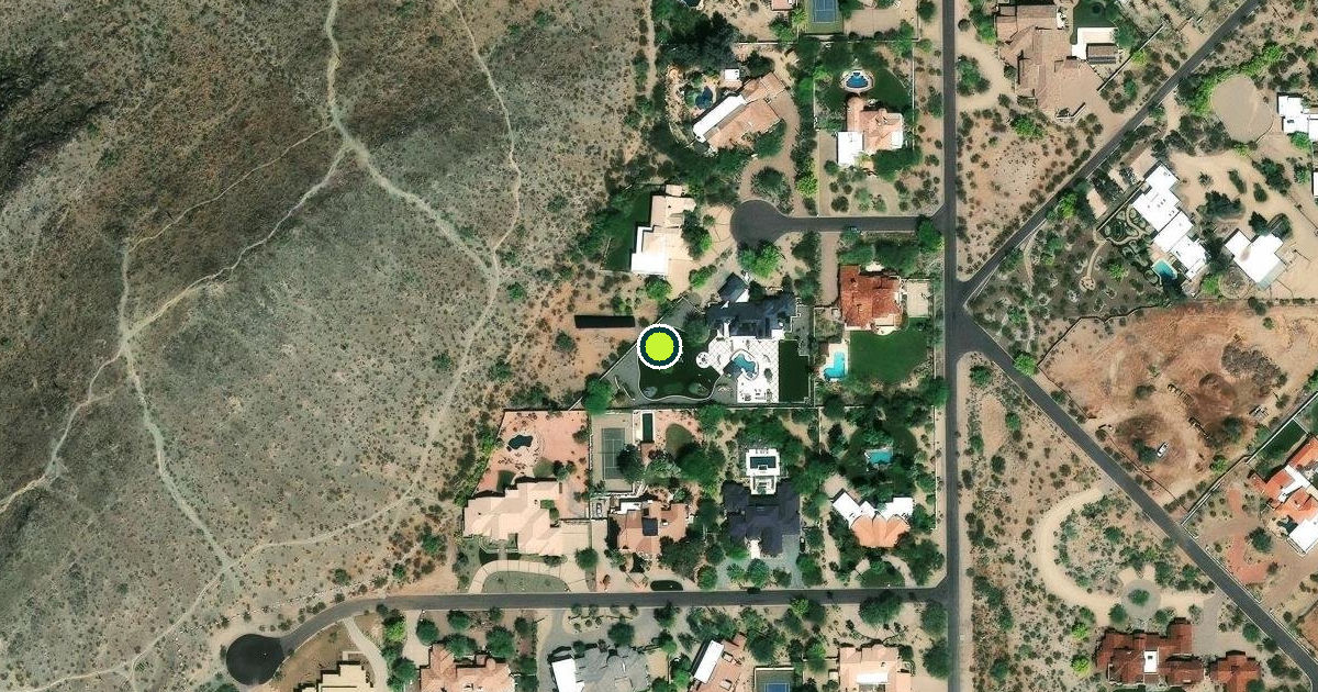 Satellite view of Phoenix Pickleball Courts
