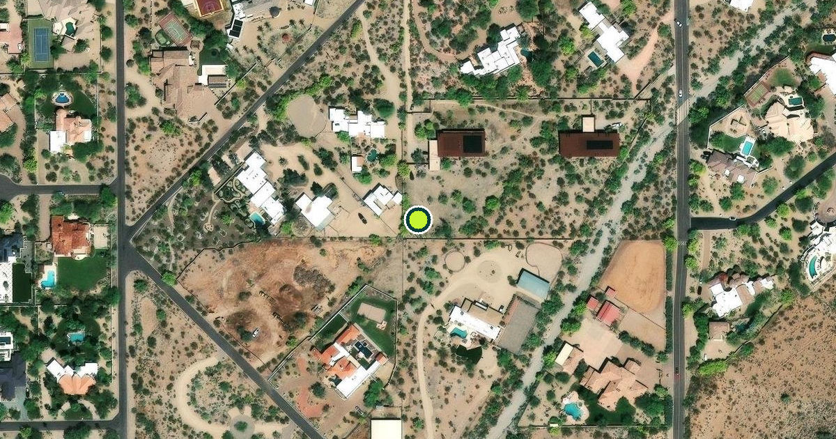 Satellite view of Phoenix Pickleball Courts
