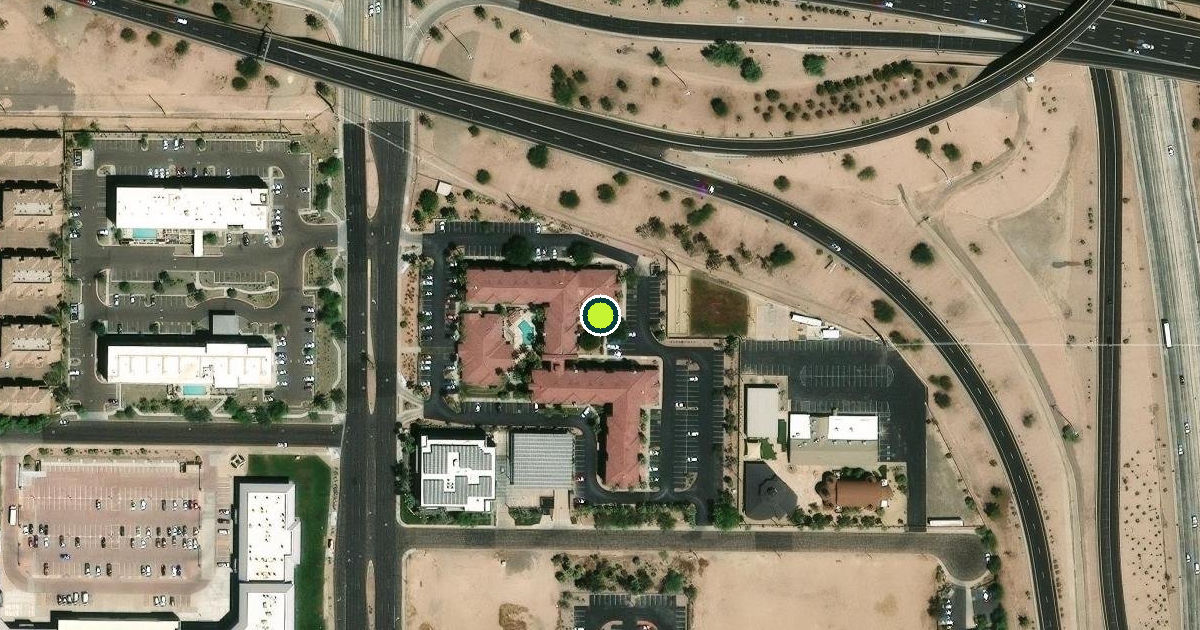 Satellite view of Phoenix Pickleball Courts