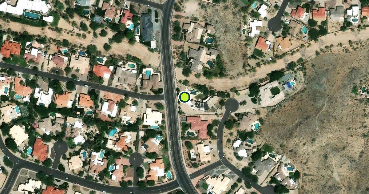 Satellite view of Phoenix Pickleball Courts