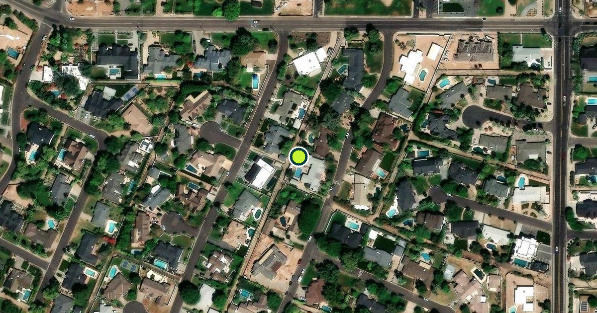 Satellite view of Phoenix Pickleball Courts