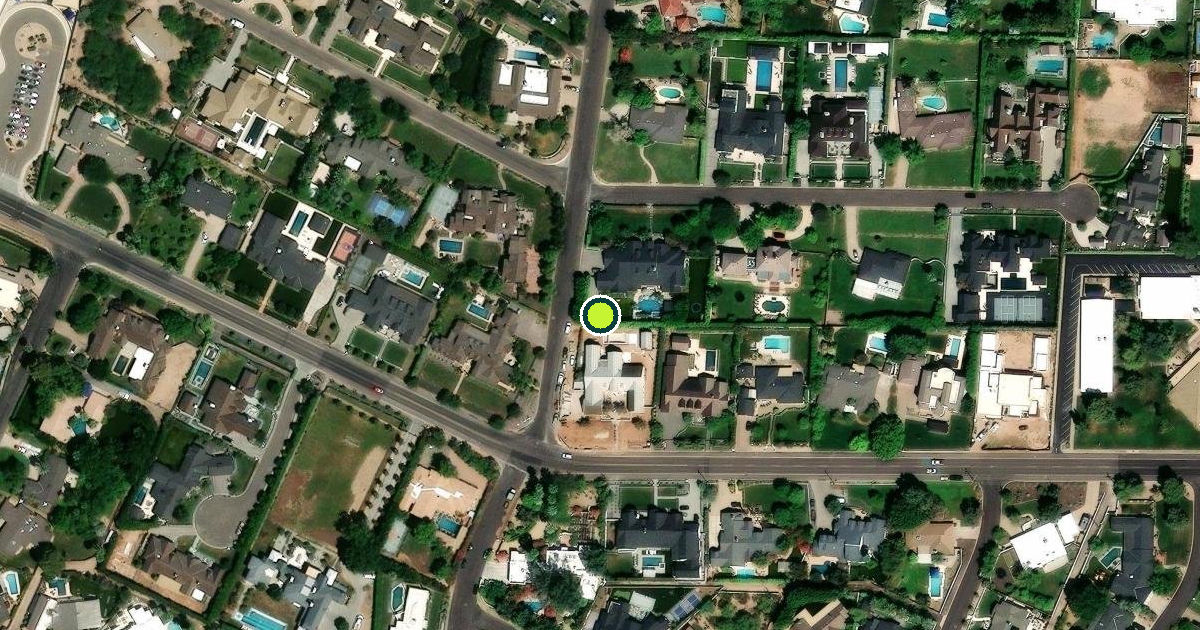Satellite view of Phoenix Pickleball Courts