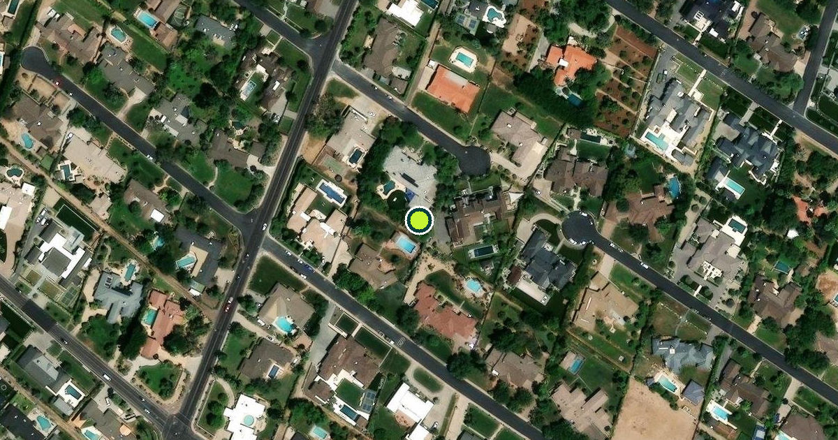 Satellite view of Phoenix Pickleball Courts