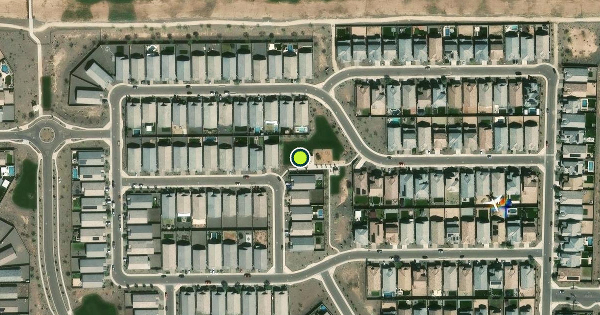 Satellite view of Phoenix Pickleball Courts