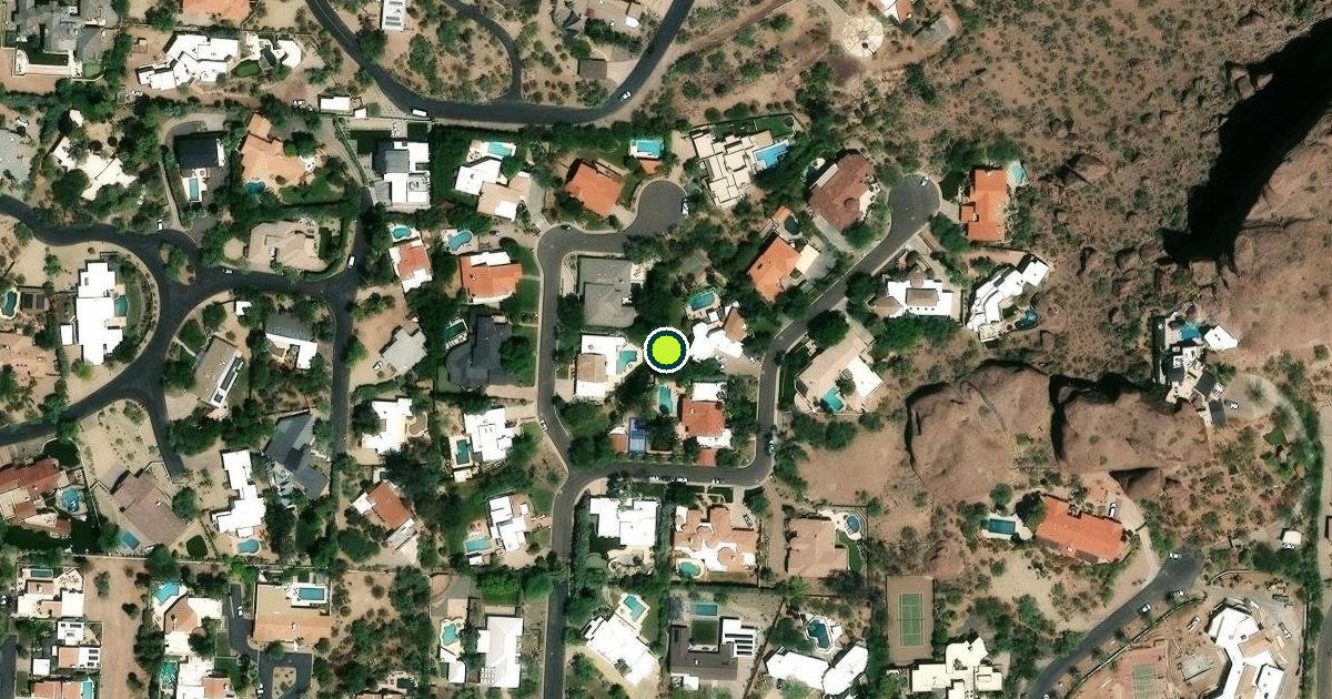 Satellite view of Phoenix Pickleball Courts