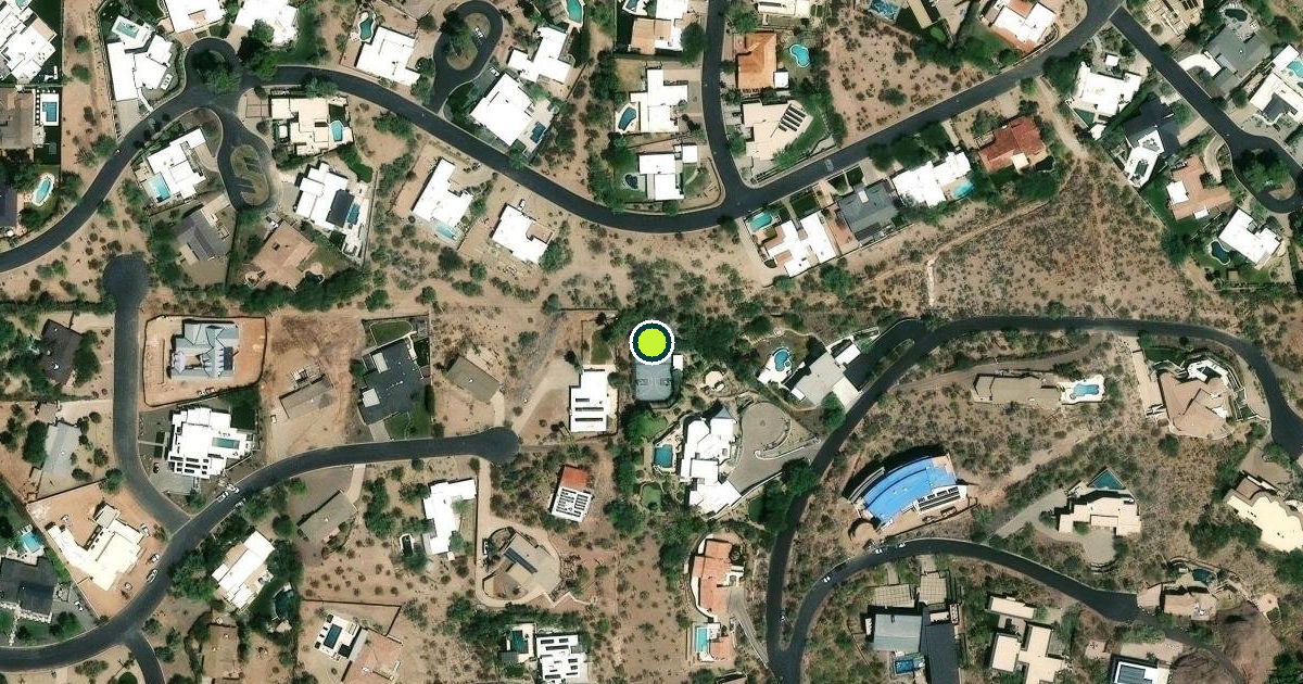Satellite view of Phoenix Pickleball Courts