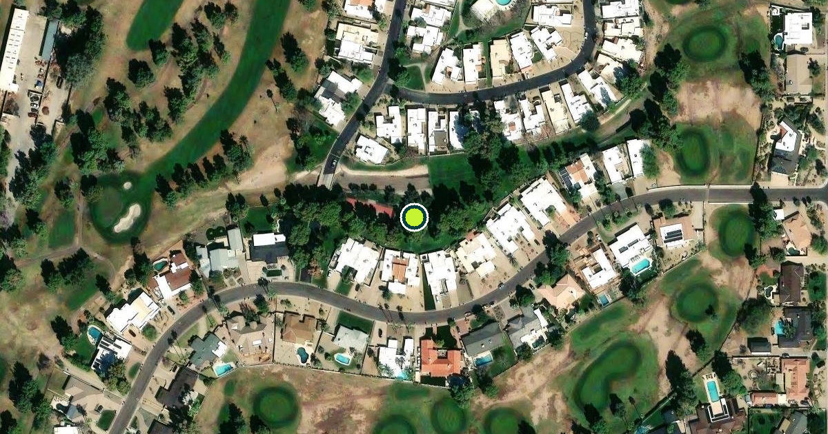 Satellite view of Phoenix Pickleball Courts