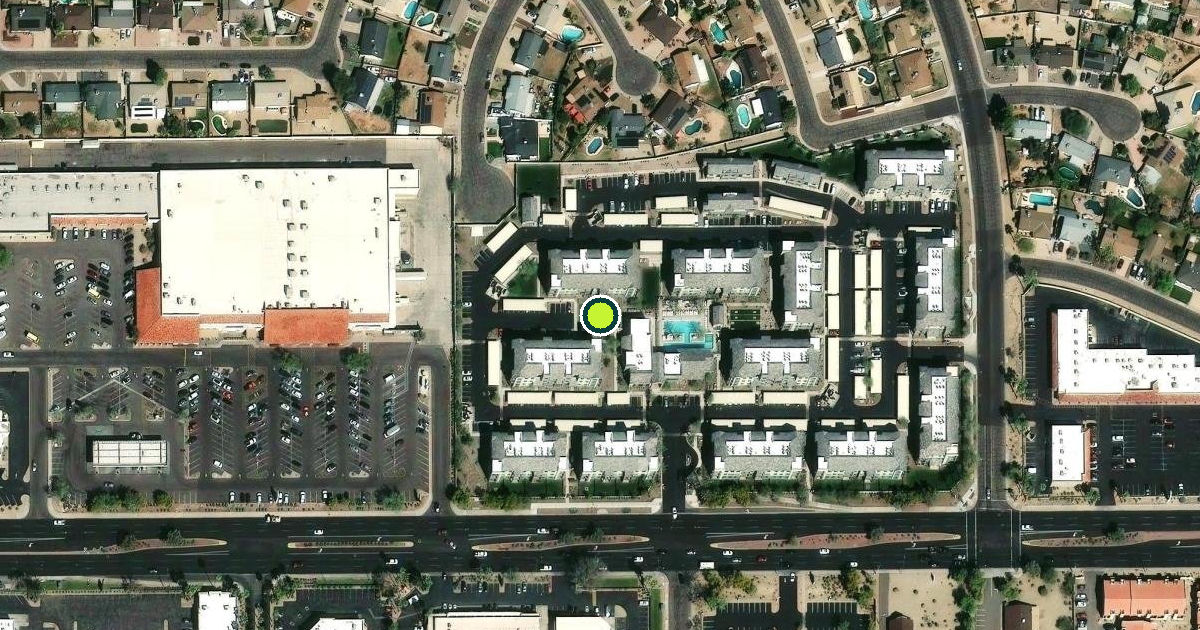 Satellite view of Phoenix Pickleball Courts