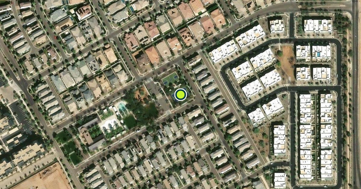 Satellite view of Phoenix Pickleball Courts