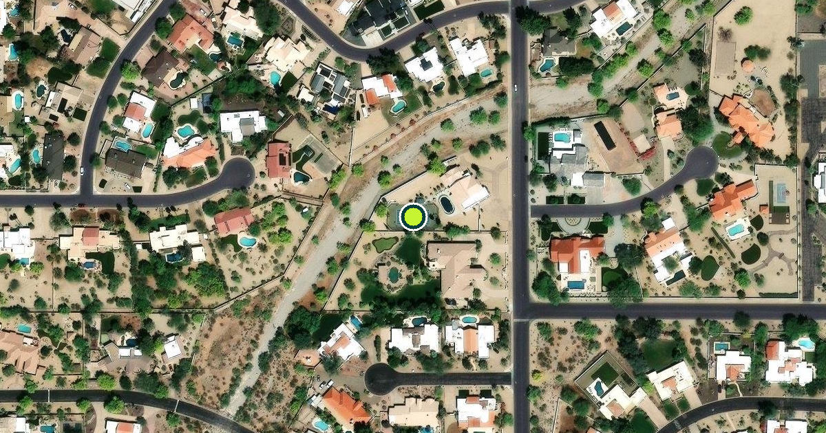 Satellite view of Phoenix Pickleball Courts