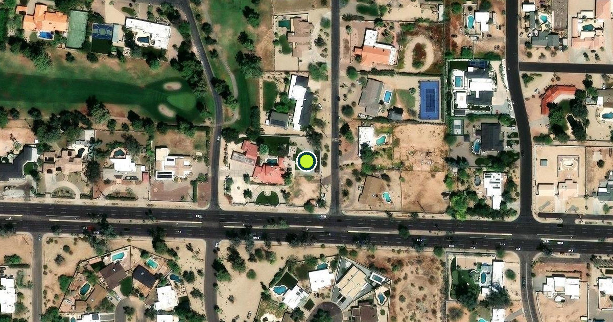 Satellite view of Phoenix Pickleball Courts