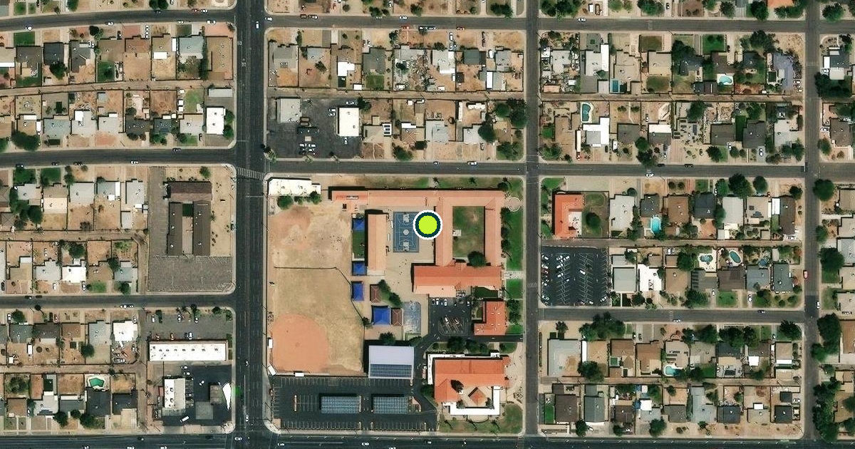Satellite view of Phoenix Pickleball Courts