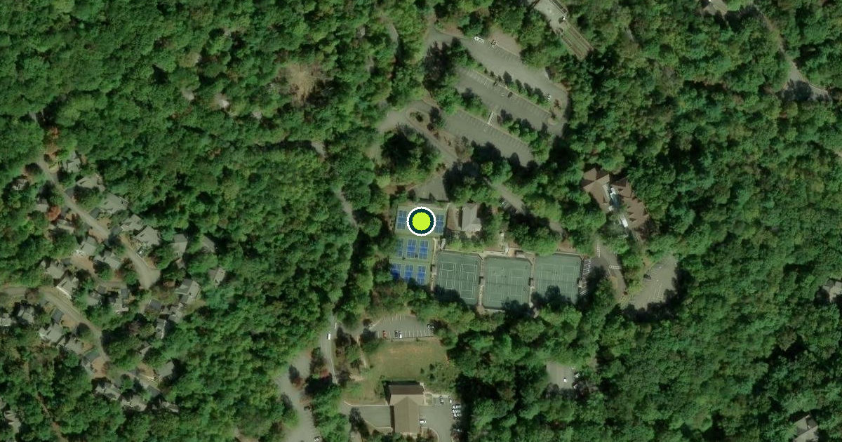 Satellite view of Pickens County Pickleball Courts