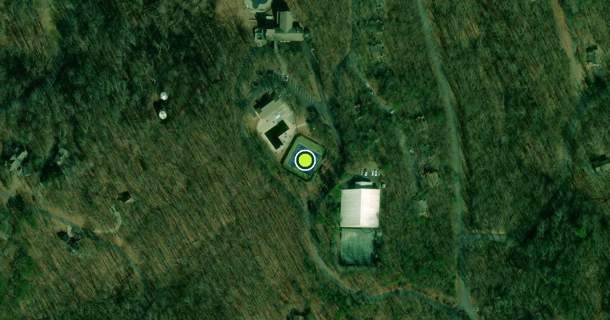 Satellite view of Pickens County Pickleball Courts
