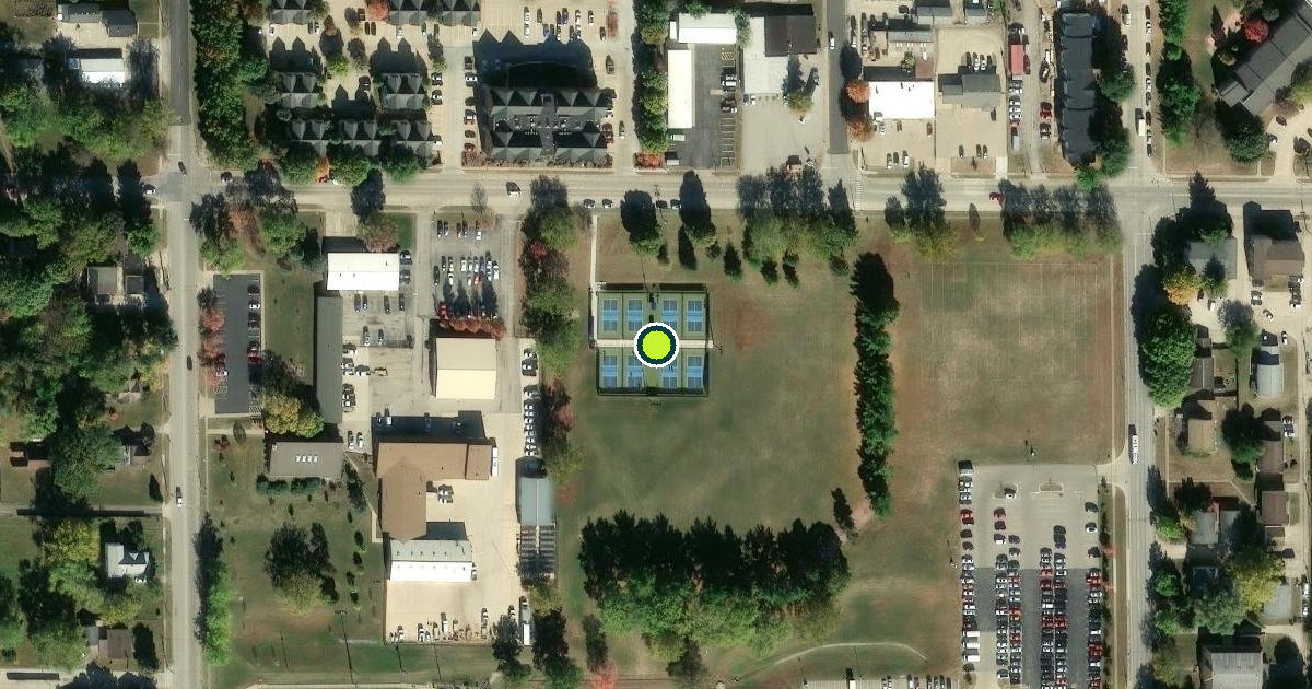 Satellite view of Pickleball Complex