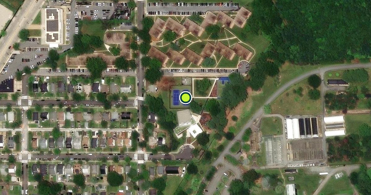 Satellite view of Pickleball Courts