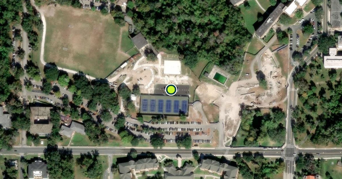 Satellite view of Pickleball Courts