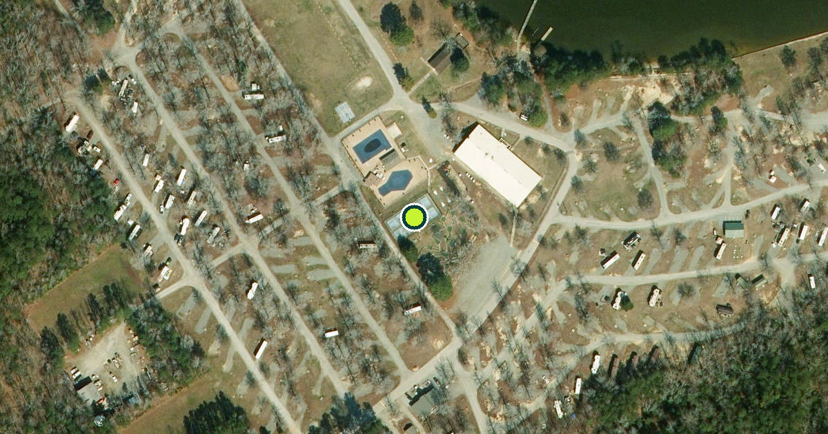 Satellite view of Pickleball Courts