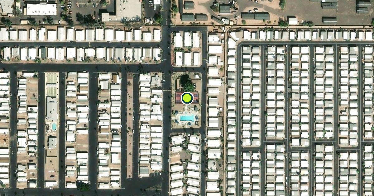Satellite view of Pickleball Courts