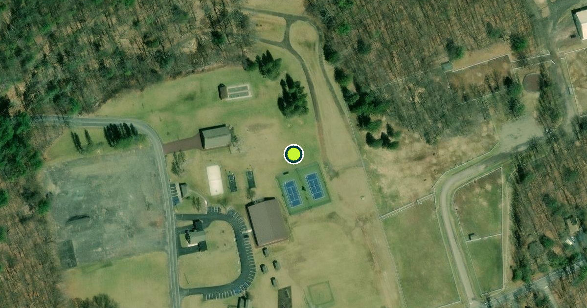 Satellite view of Pickleball Courts