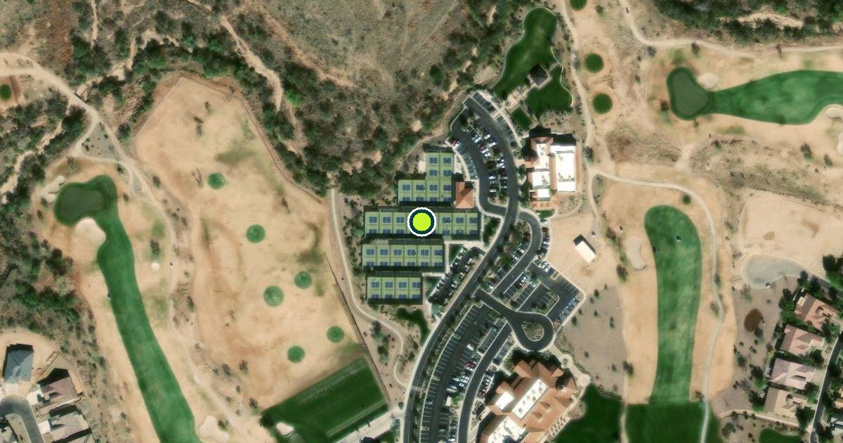 Satellite view of Pickleball Courts
