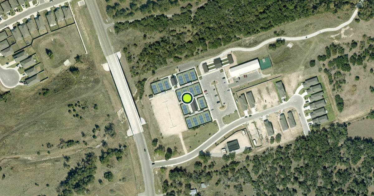 Satellite view of Pickleball Courts Sun City