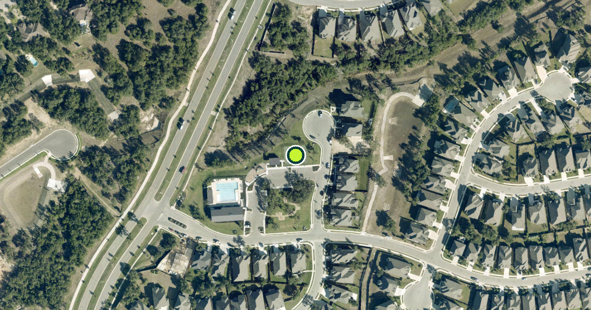 Satellite view of Pickleball Courts