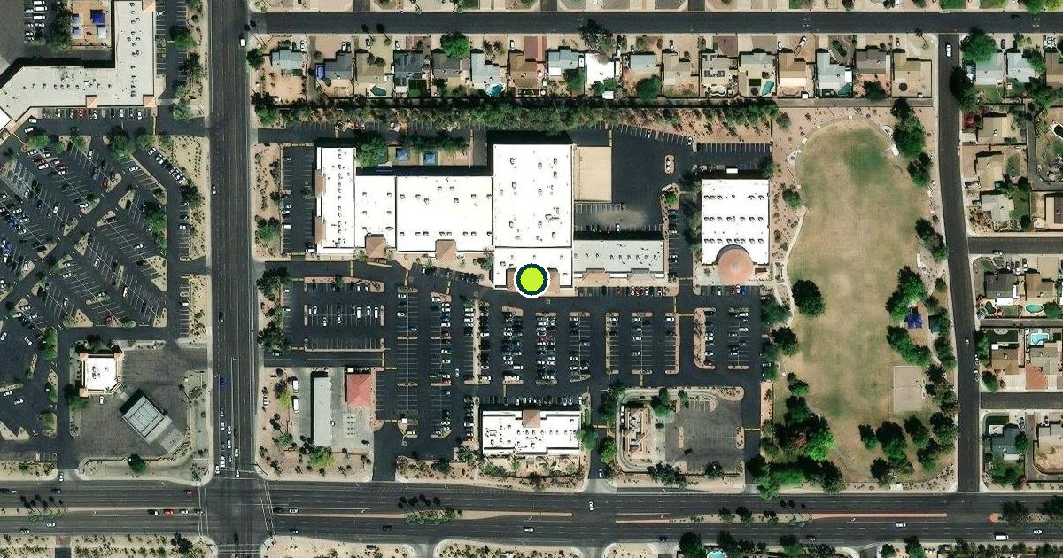 Satellite view of Pickleball Kingdom