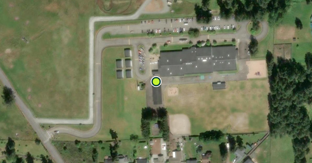 Satellite view of Pierce County Pickleball Courts