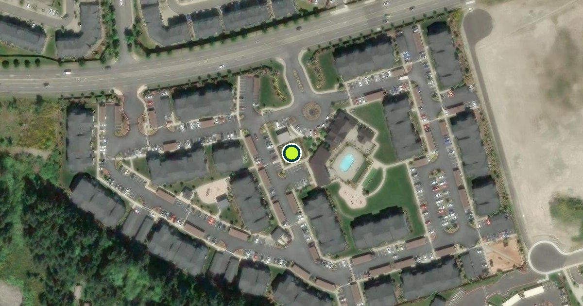 Satellite view of Pierce County Pickleball Courts